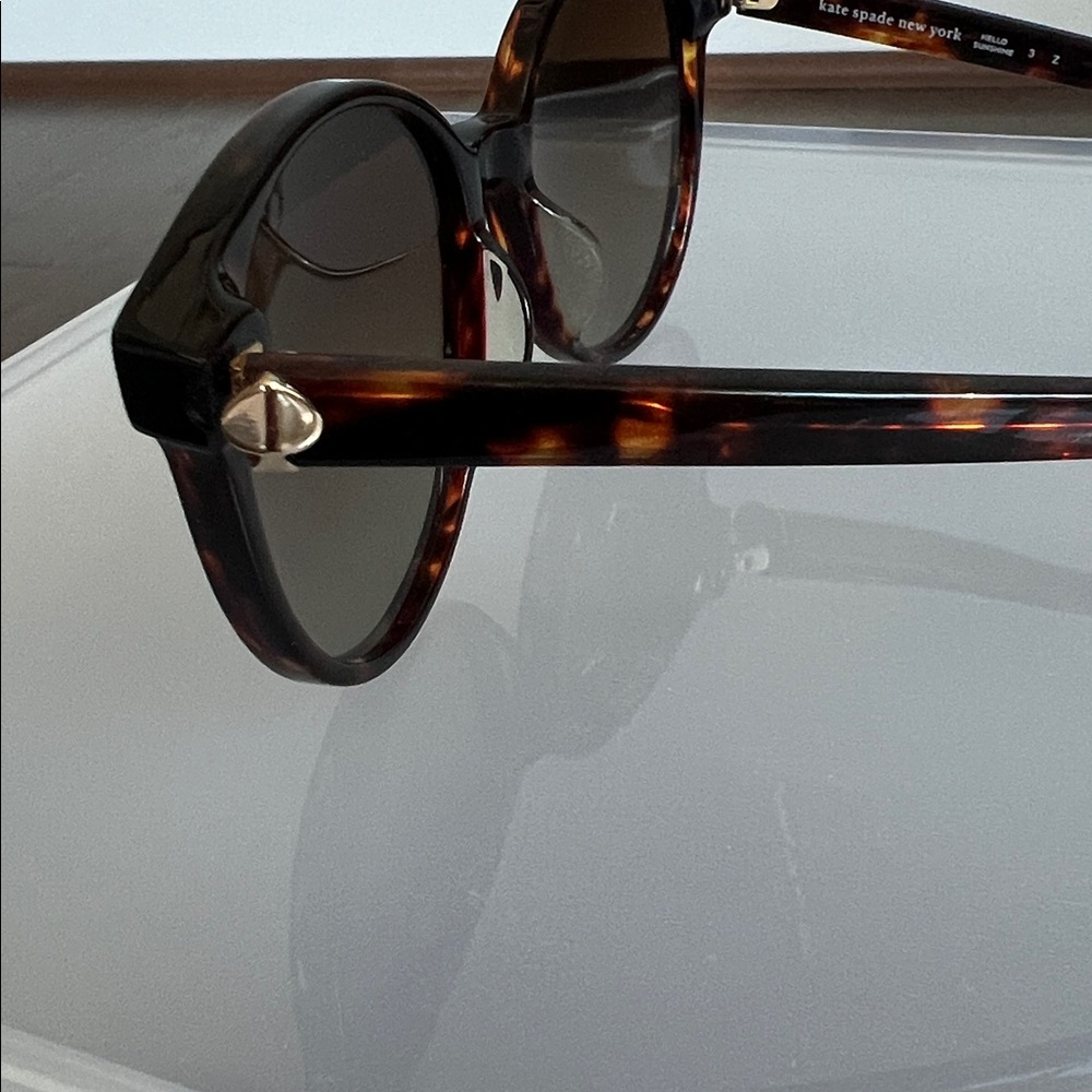 Kate Spade Eliza Dark Havana Sunglasses - Picture 6 of 9